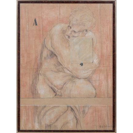 PEINTRE DU XXe SIÈCLE 
Figure masculine - 1983 
Dé