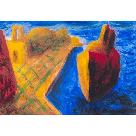 GAETANO TRANCHINO (Syrakus 1938) 
Landschaft 
Öl a