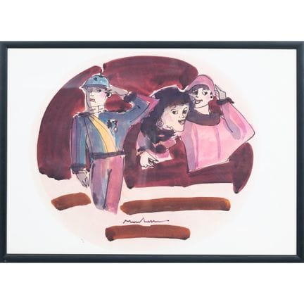 SALVATORE MARCHESE (Catania, 1947) 
Figures and a 