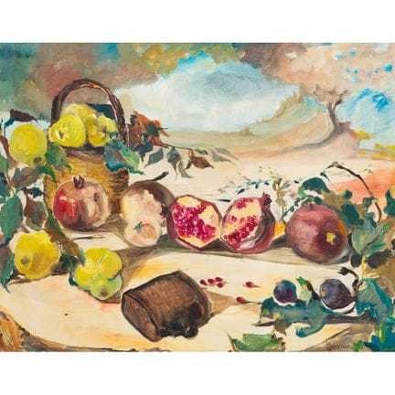 ITALO MANGIAMELI (Palerme, 1923 - 1998) 
Nature mo