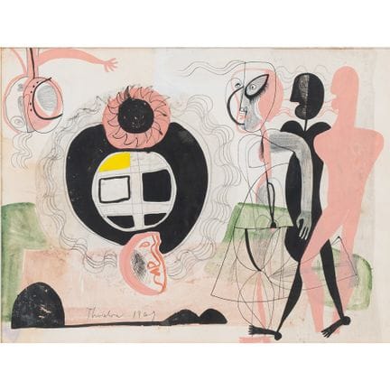 THEODORA STENDL (20th century) 
Outdated Rhythm - 