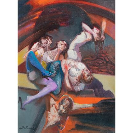 LUIGI VOLTOLINA (Vlora 1942) 
Wracks – 1971  
Öl a