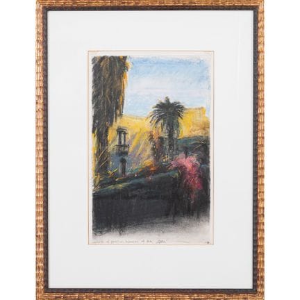 VINCENZO NUCCI (Sciacca 1941)
Gartenecke, Lichtein