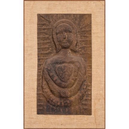 SCULTORE DEL XX SECOLO 
Figura 
Altorilievo in fer