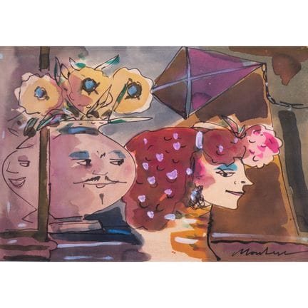 SALVATORE MARCHESE (Catania, 1947) 
Figure with a 