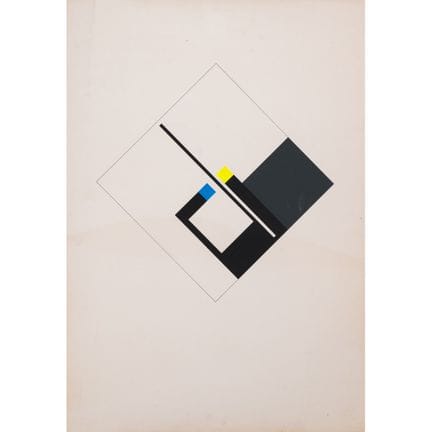 BRUNO MUNARI (Milano 1907 – 1998) 
Senza titolo - 