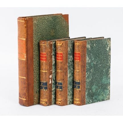CUATRO LIBROS DEL SIGLO XVIII: 1) François-Nicolas