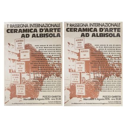 DOS CARTELES DE LA 1.ª MUESTRA INTERNACIONAL DE CE