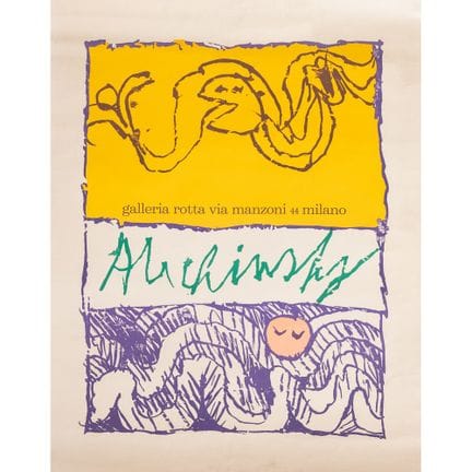 ALECHINSKY GALERÍA ROTTA, VIA MANZONI 44, MILÁN. D