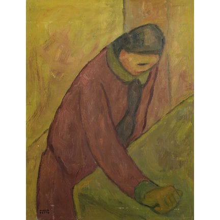 TABLEAU DU PEINTRE MIGLIO RETTO, de 45,5 x 35 cm. 