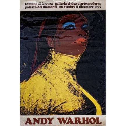 ANDY WHAROL AYUNTAMIENTO DE FERRARA GALERÍA CÍVICA