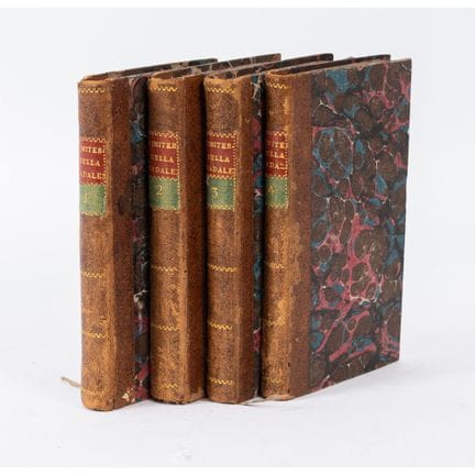 CUATRO LIBROS DEL SIGLO XVIII EN FORMATO 24: «EL C