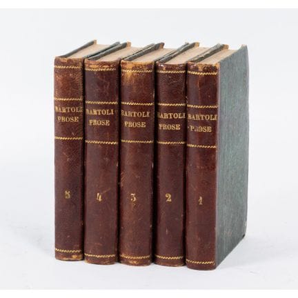 CINQUE OTTOCENTINE, de Daniello Bartoli   PROSE SC