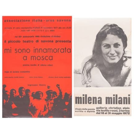 DOS MANIFESTOS: 1) MILENA MILANI, «ELOGIO DE LA LO