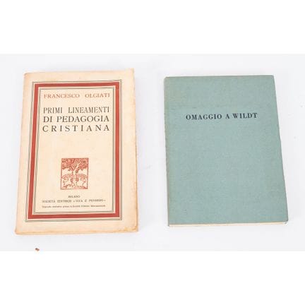 DOS VOLÚMENES DE VARIA DEL SIGLO XX CON EX LIBRIS 