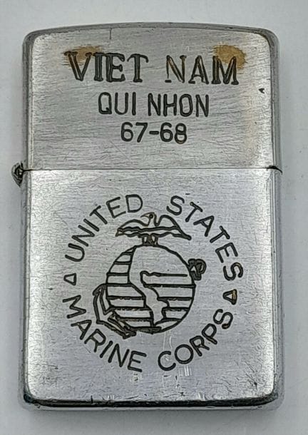 Vietnam War Era Zippo Lighter. Date Coded 1967. De