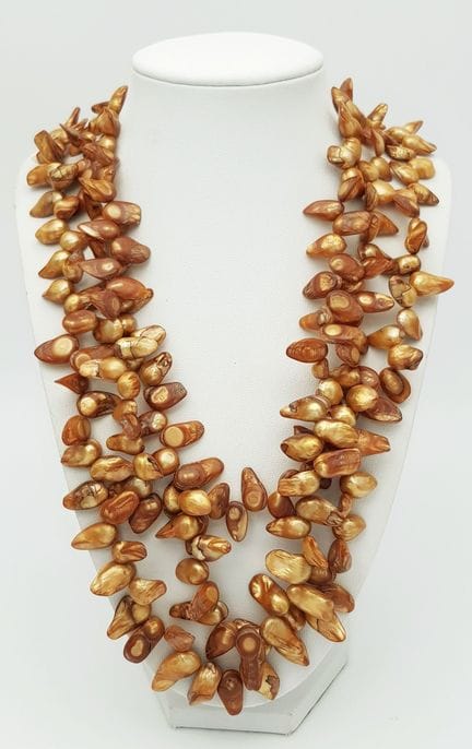 Una splendida collana di grande effetto con perle 