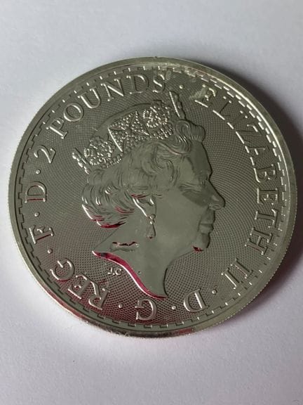 MONETA BRITANNIA DA UN'ONCIA, VERSIONE PROOF IN AR