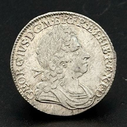 Un shilling en argent de la South Sea Company, dat