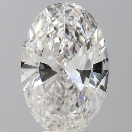 Un diamante de 6,030 ct, de corte ovalado y cultiv