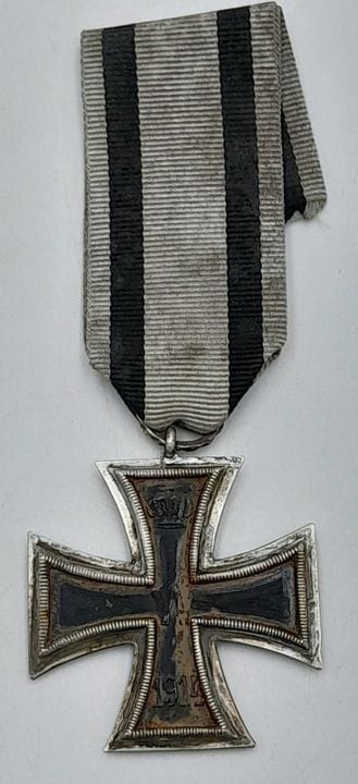 WW1 Imperial German Non-Combatant Irons Cross 2nd 