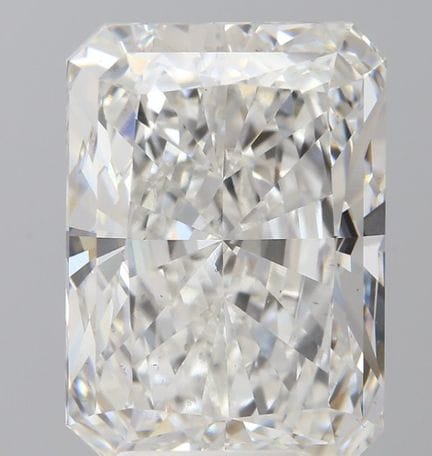 A 7.010ct Radiant Cut Lab-Grown Diamond. Colour E,
