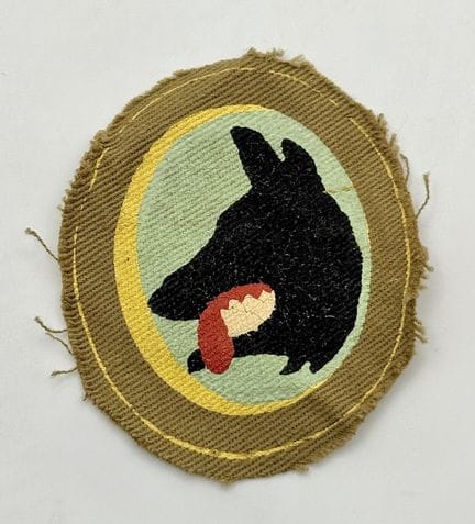 A WW2 Era British Army Formation Badge for the Sus
