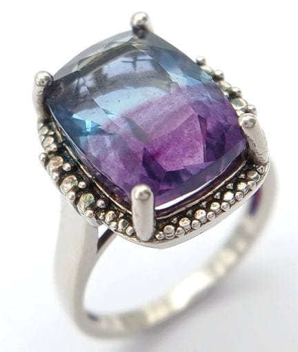 An Eye-Catching Sterling Silver Iridescent Mystic 