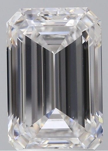 A 3.01Ct Emerald Cut Lab-Grown Diamond. Colour D, 