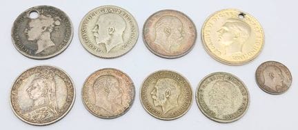 A Small Collection of Pre-1947 British Coins. Plea
