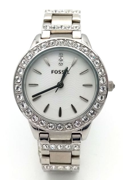 Orologio da donna Fossil al quarzo con pietre inca