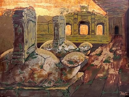 "The Turtle Bears Time" by Nghia Duc Nguyen (2023)