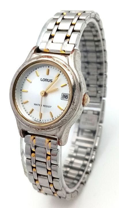Orologio da donna Lorus al quarzo. Cinturino e cas