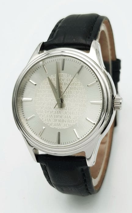 A Smart Men’s Designer Quartz Dress Watch by John 