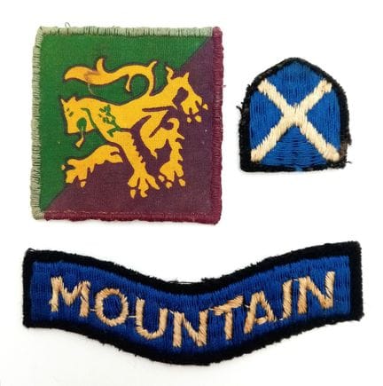 A Vintage British (TRF) Formation Cloth Badge for 