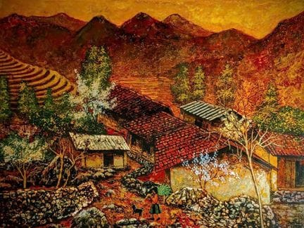 "The Small Hamlet" by Nghia Duc Nguyen (2024). 60 