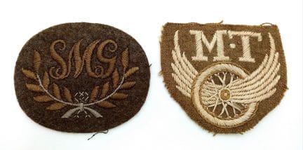 A WW2 Era Motor Transport Proficiency Arm Badge PL