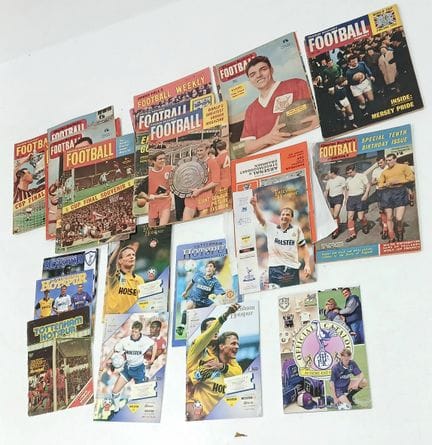 A Wonderful Collection of Vintage Football Memorab