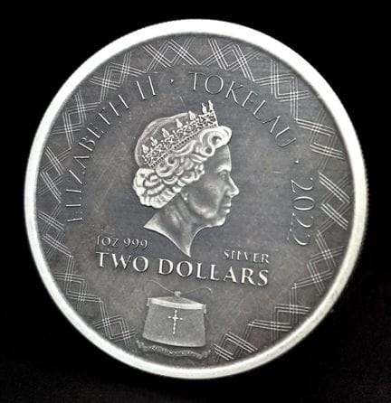A 2022, Limited Edition, 1 Troy Ounce 999 Fine Sil