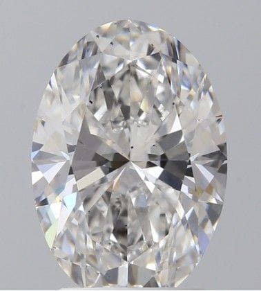 A 2.08Ct Oval Cut Lab-Grown Diamond. Colour D, Cla