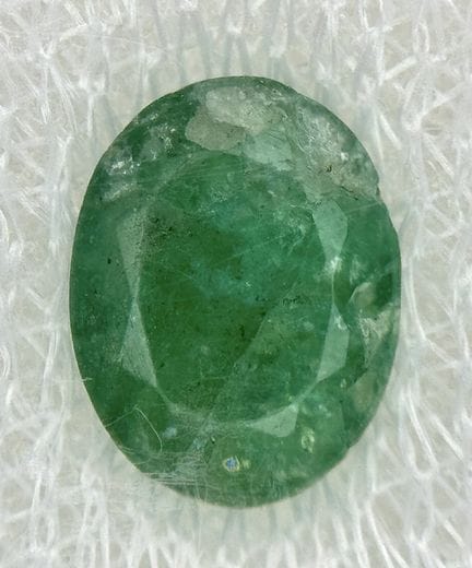 A 1.43ct Natural Zambia Origin Emerald. AIG Sealed
