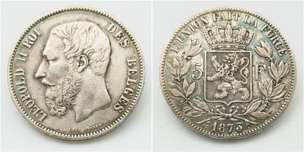 An Antique, Very Fine Condition, Cased, Belgium 18