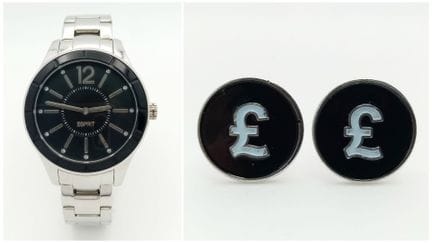 A Quartz Dress Watch by Esprit Coupled with a Pair