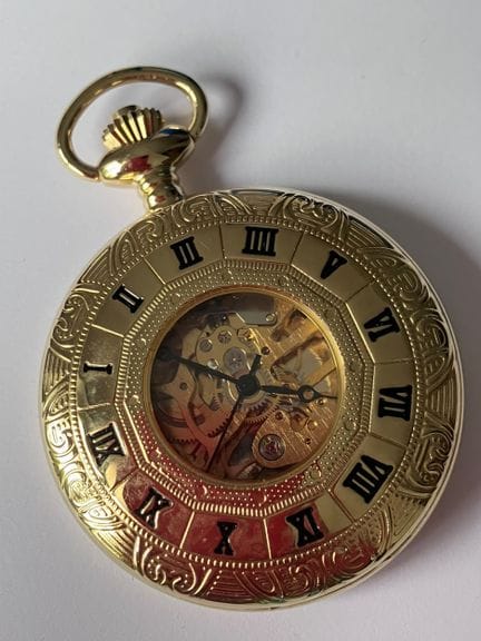 RELOJ DE BOLSILLO «HALF HUNTER» DE LA COLECCIÓN RO