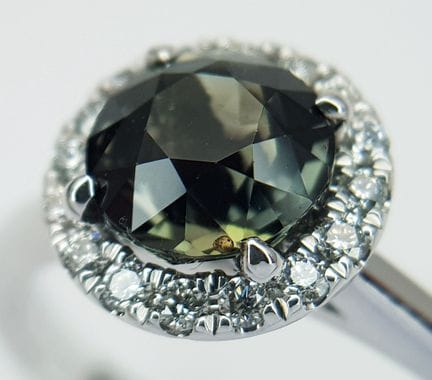 Anillo de cóctel de Bucherer de platino de 950, za