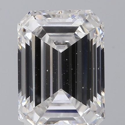 Diamante cultivado en laboratorio talla esmeralda 
