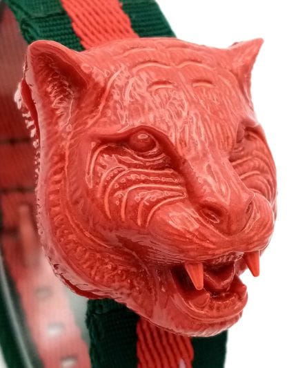 Eine „Secret Tiger“-Uhr von Gucci aus der Kollekti
