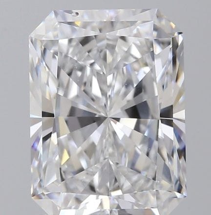 A 2.04ct Radiant Cut Lab-Grown Diamond. Colour D, 