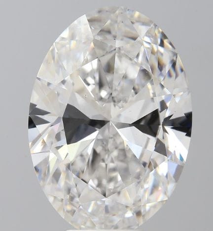 Un diamante de 8,010 quilates, de talla ovalada y 