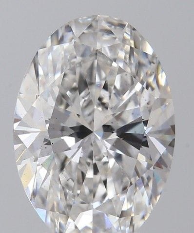 Un diamante de 2,11 quilates, de corte ovalado y s